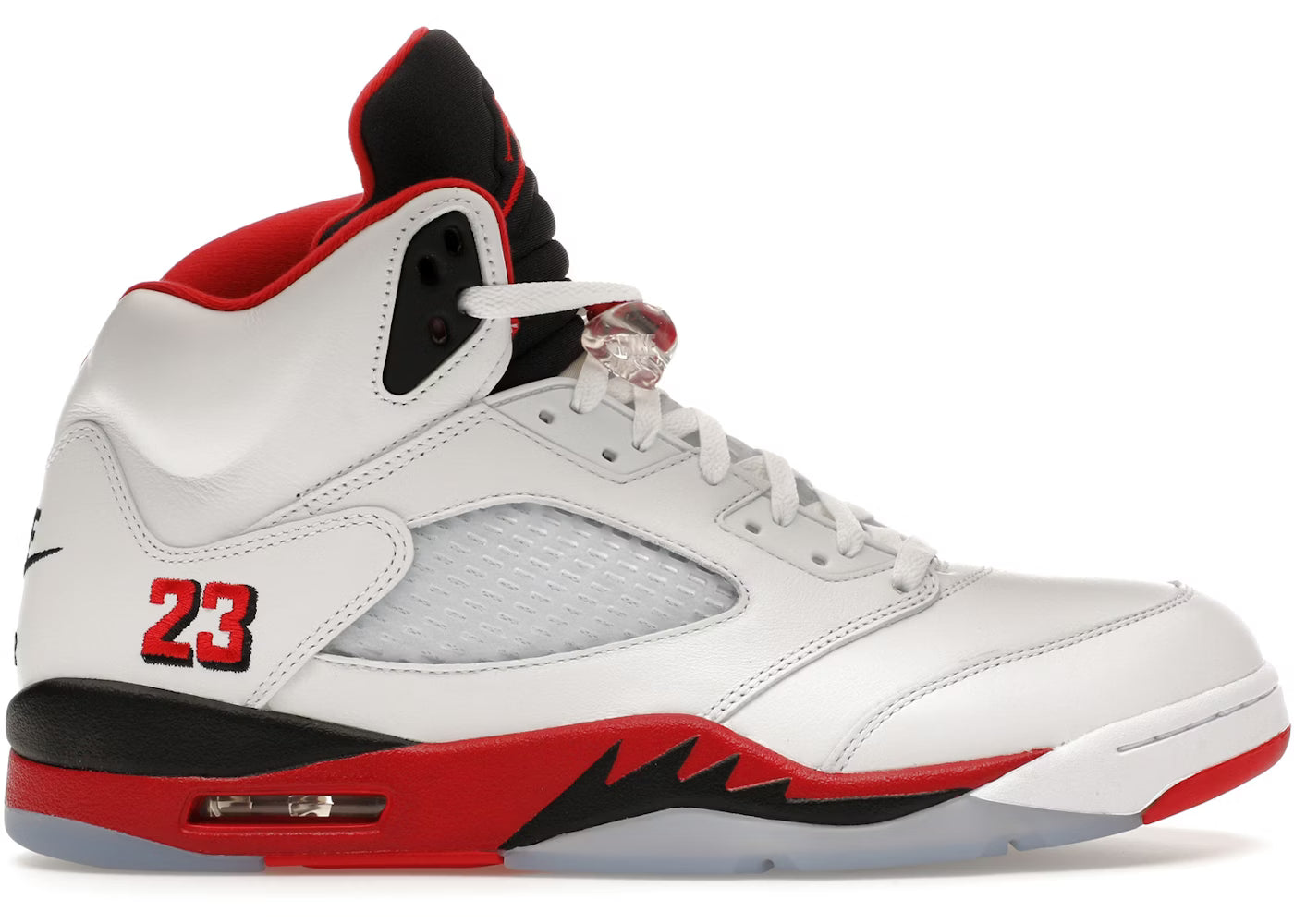 Jordan 5 'Fire Red Black Tongue' (2025)