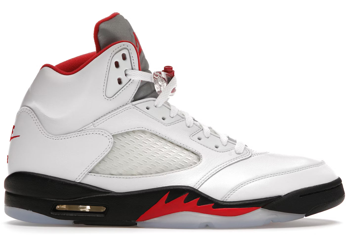 Jordan 5 'Fire Red Silver Tongue OG' (2020)