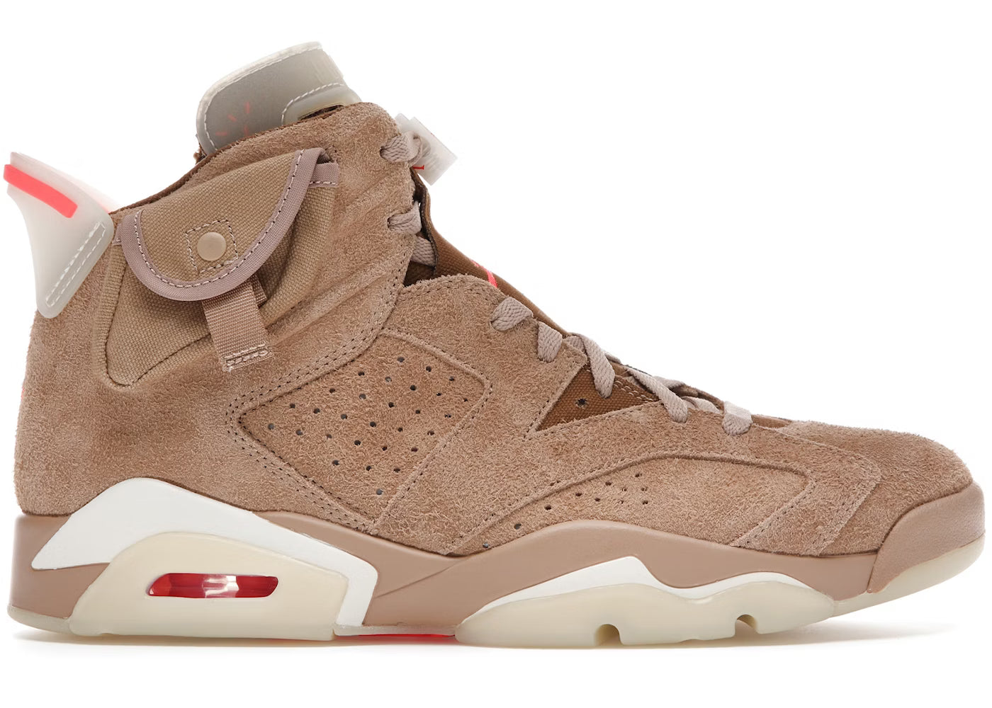 Jordan 6 x Travis Scott 'British Khaki'