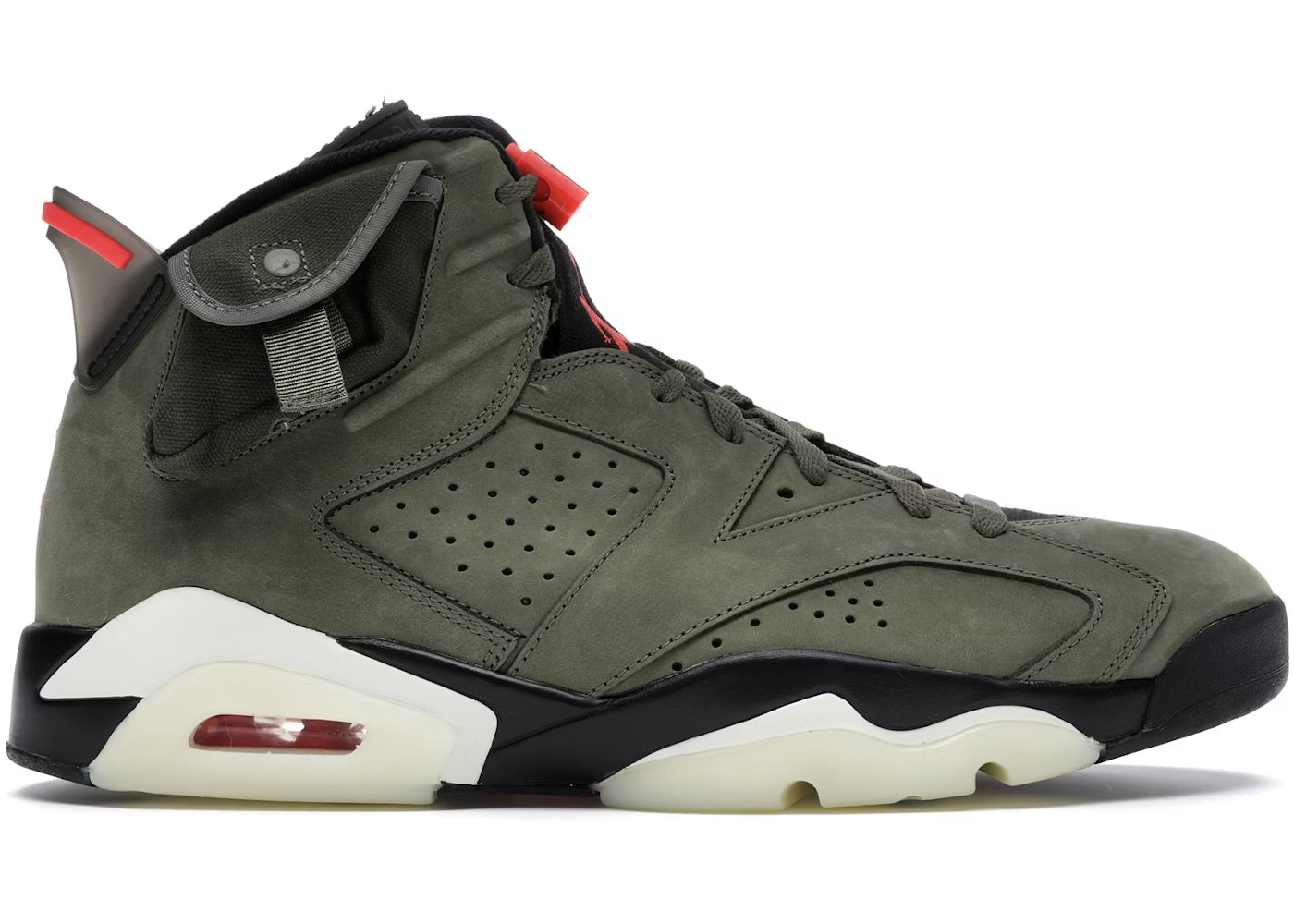 Jordan 6 x Travis 6 'Olive'